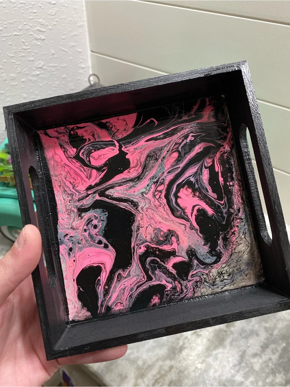 CUSTOM ABSTRACT TRAY REQUEST